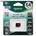 کارت حافظه microSDXC اپیسر مدل AP64G کلاس 10 استاندارد UHS-I U1 سرعت 85MBps ظرفیت 64 گیگابایت thumb 2